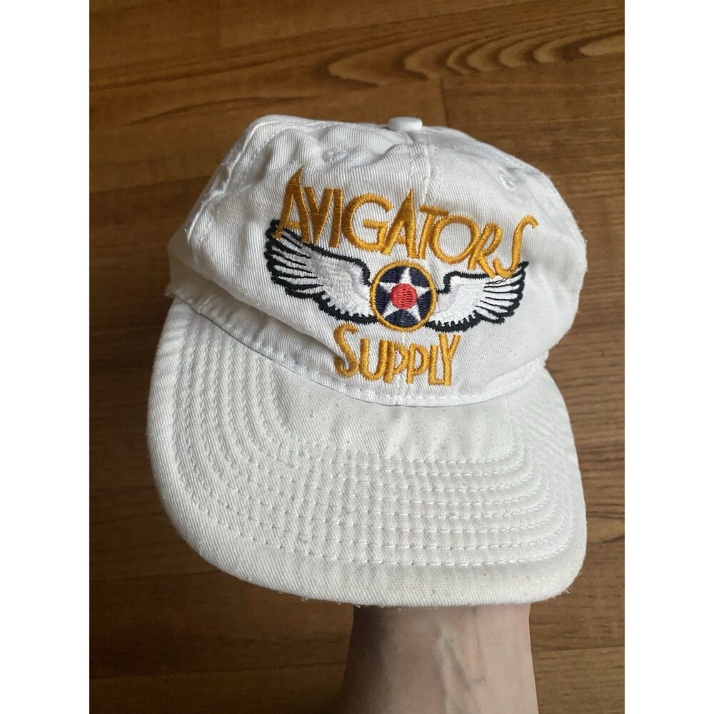 Vintage Walt Disney Hat Pleasure Island Snapback 80s Avigators Supply Made USA